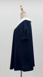 他の写真1: ☆白襟チュニック☆《紺色》[Toilette（トワレ）]