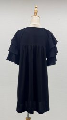 他の写真2: ☆お袖がティアードチュニック☆《黒》[Toilette（トワレ）] 