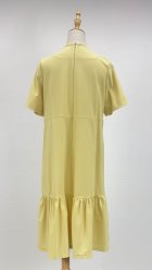 他の写真2: フロントフリル、ワンピース《サンプル品》《イエロー》[Toilette（トワレ）] 