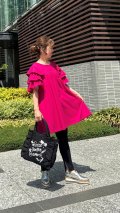 ☆お袖がティアードチュニック☆《ピンク》[Toilette（トワレ）] 