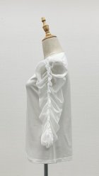 他の写真1: ☆ボリュームギャザースリーブインナー☆《オフ》[Toilette（トワレ）]