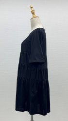 他の写真1: ☆ティアードタイプ、チュニック☆《黒》[Toilette（トワレ）]