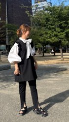 他の写真3: ☆前スリットパンツ☆《黒》[Toilette（トワレ）]