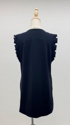 他の写真2: ☆お袖タックフリルジレ☆《黒》[Toilette（トワレ）]