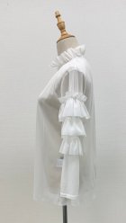 他の写真1: ☆お袖段々チュールインナー☆《オフ》[Toilette（トワレ）]